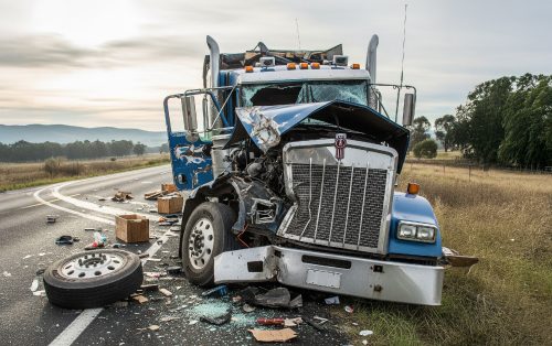 Truck accident